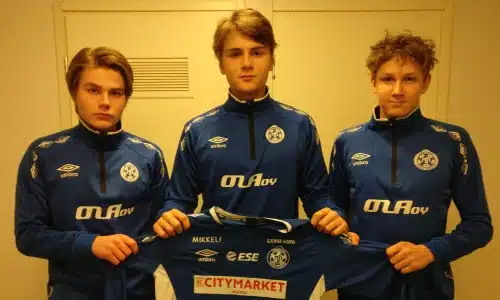 MP kiinnitti lupaavan juniorikolmikon