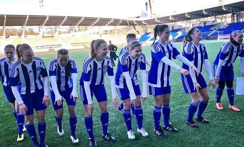 HJK jatkaa Naisten Liigan kärjessä