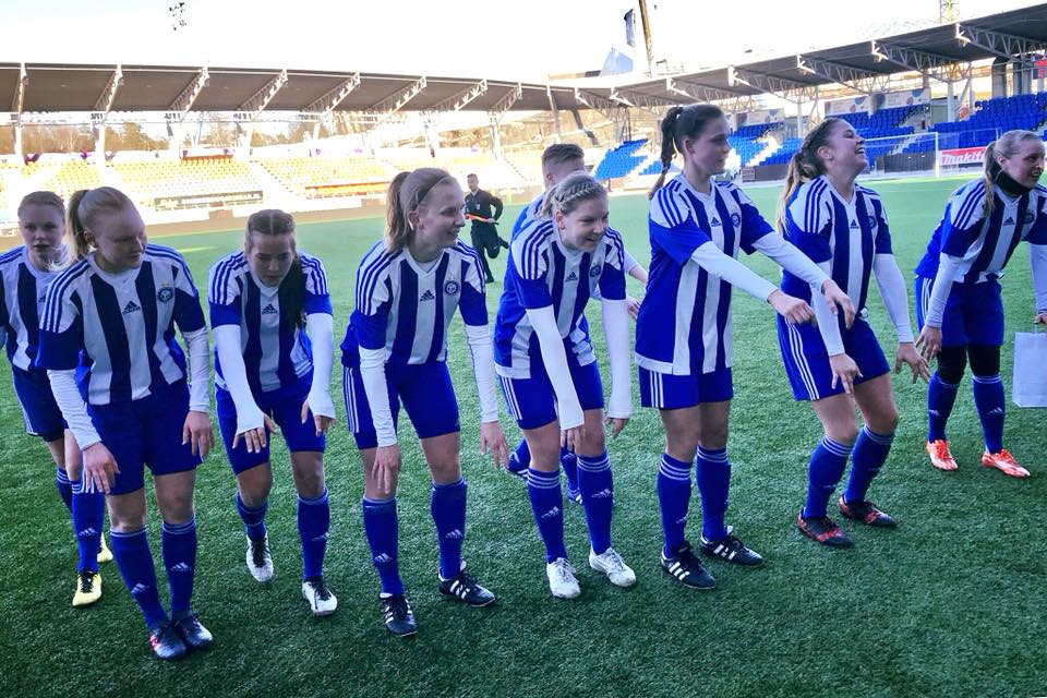 HJK kärjessä Naisten Liigassa