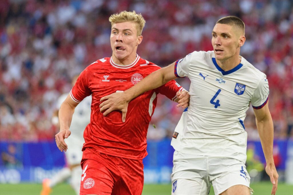 Tässä tilastossa Huuhkajat on Pohjoismaiden viimeinen - Tanskalla suvereeni kärkipaikka Rasmus Höjlund (Tanska) ja Nikola Milenkovic (Serbia)